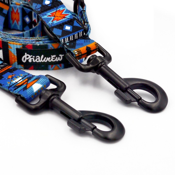 Dog Leash Sorry Winnetou Psiakrew snap hook black 8cm