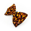 Dog Bow Tie Dog on Fire Psiakrew Pet Bow Tie, Bowtie, Collar Attachment