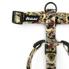Harness for Dog, Model Dog Tattoo Flash Guard Harness, black extras