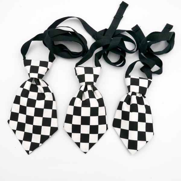 Checkered Dog Tie by Psiakrew A stylish accessory for your pet