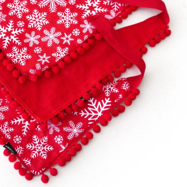 Dog Bandana Snowflakes handkerchief style to tie around your pet’s neck