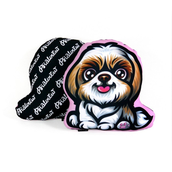 Shih Tzu Hundekissen Psiakrew Kuscheliges Maskottchen Plüschtier