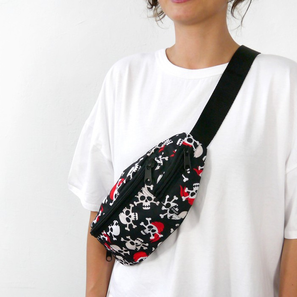 Fanny Pack Hip Bag, Bum Bag Psiakrew Pirates