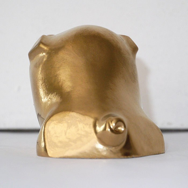 Sculpture Pug Mops Carlin My Golden Sweetness