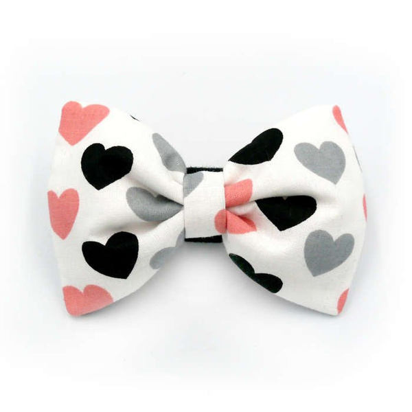 Dog Bow Tie Hearts Psiakrew