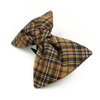 Hundefliege Beige Tartan für Hund Psiakrew