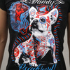 Women's T-shirt French Bulldog Frenchie Dandy Psiakrew