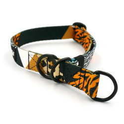 Half-Choke-Halsband Wild Animals, 2 cm breit, für kleine Hunde, schwarze Accessoires