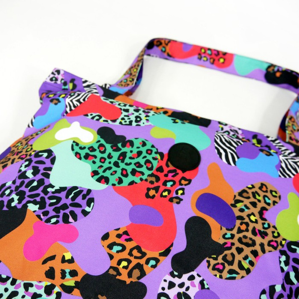 Duża Torba na ramię Crazy Leopard Psiakrew