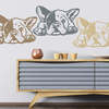 Wandtattoo Hund French Bulldog Dreamer Wanddekoration für ein Kinderzimmer für einen Hundeliebhaber