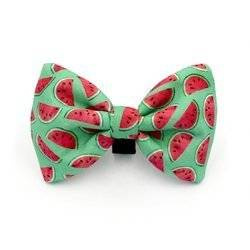 Dog Bow Tie Watermelon, Pet Bow Tie, Bowtie, Collar Attachment