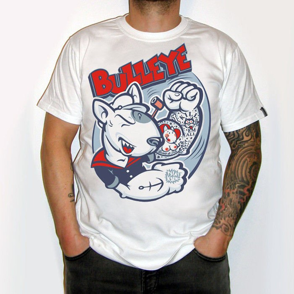 T-shirt Psiakrew Bulleye Bull Terrier Dog Psiakrew