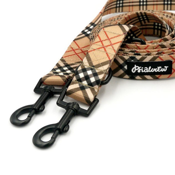 Hundeleine Dogberry Psiakrew, Breite 2,5 cm, Karabiner 6 cm schwarz