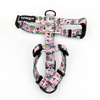 Harness for Dog, Model Pink Llama Guard Harness Small Harness for small dogs, puppies, black extras