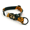 Half-Choke-Halsband Wild Animals, 2 cm breit, für kleine Hunde, schwarze Accessoires