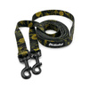 Long Dog Leash Donatella Psiakrew width 2 cm (0.78"), black snap hook 6 cm