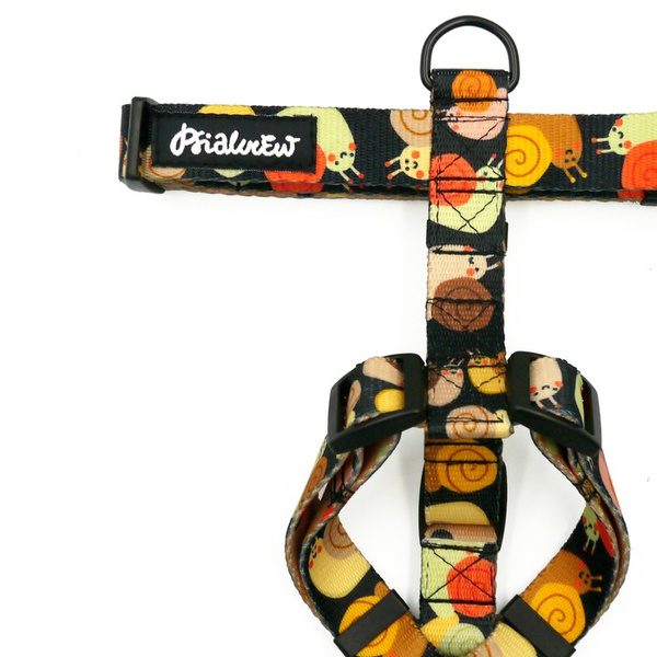 Harness for Dog, Snail Family Psiakrew Guard Harness Small Harness for small dogs, puppies, black extras
