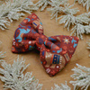 Dog Bow Tie Winter Folk Psiakrew, Pet Bow Tie, Bowtie, Collar Attachment