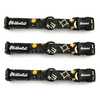 Dog Collar Psiakrew Zodiak, 2 cm 0.78" wide, for smaller dogs black extras