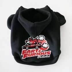 Dog Hoodie Fart and Furious Psiakrew