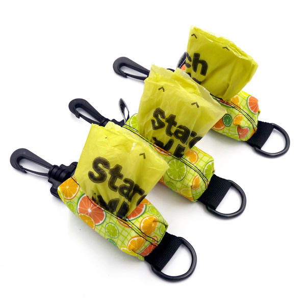 Pouch for poop bags Lemonade Psiakrew
