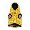 Dog Hoodie Busy Bees Psiakrew, reflective inserts, penguin print