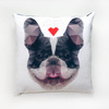 Poduszka z buldogiem francuskim, Geometric French Bulldog, Psakrew Grubcio