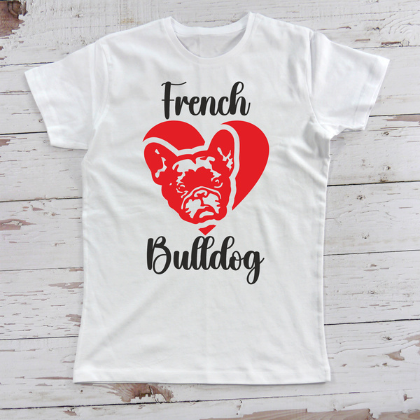 Personalized Women's T-Shirt with French Bulldog Dog – Psiakrew
