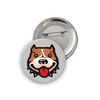 Przypinka Pies Pit Bull Terrier Psiakrew Button Badzyk 25mm