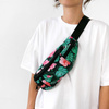 Fanny Pack Hip Bag Tropical Monstera, Bum Bag Psiakrew