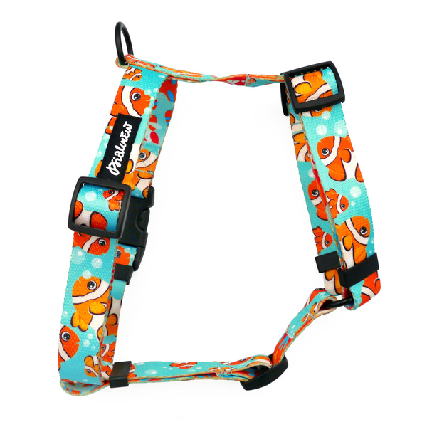 Guard Harness for Dog Blue Lagoon Psiakrew, black extras