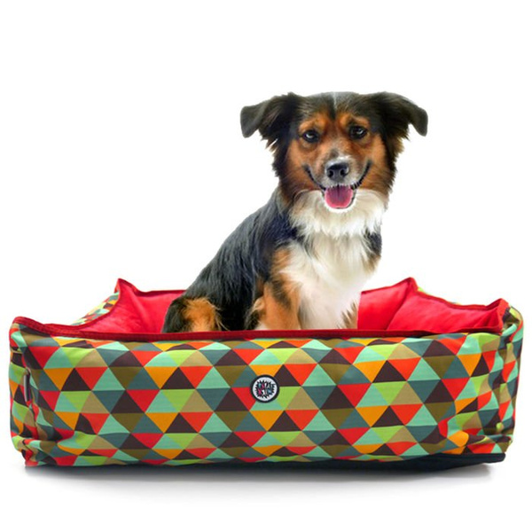 Bed for dog, Bedding for pets, Bermuda Triangle, Psiakrew Design