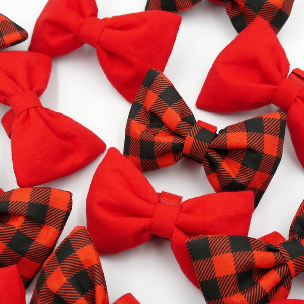 Dog Bow Tie Cat Pet- Lumberjack, Psiakrew
