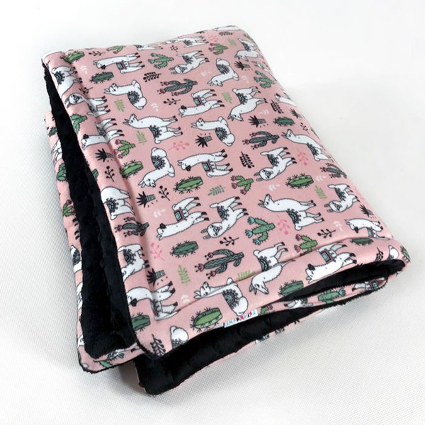 Premium Mat Plaid Blanket for the dog, Lama Psiakrew Design