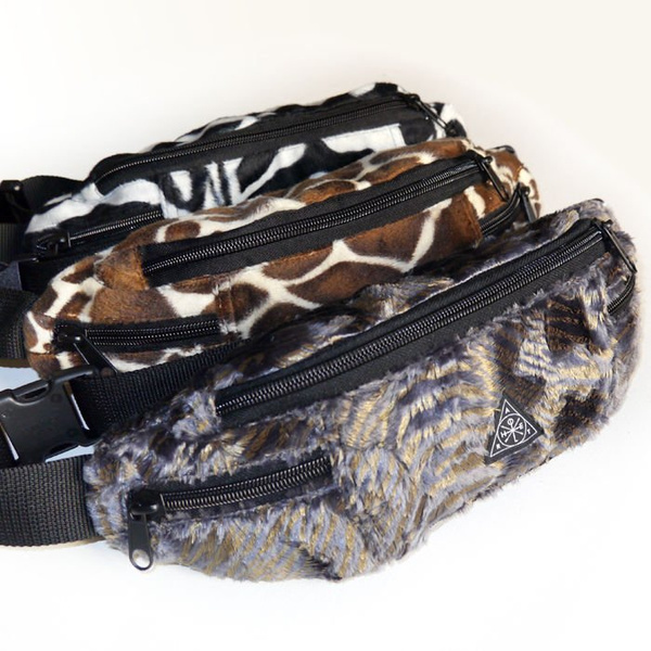 Hip Pack ArtHole Owl on melange