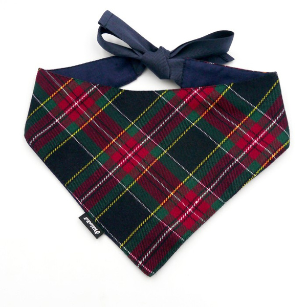 Dog Bandana Tartan handkerchief style to tie around your pet’s neck