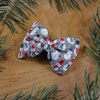 Dog Bow Tie, gift for dog, Pet Bow Tie, Bowtie, Collar Attachment, model Snowman