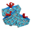 Premium Dog Bandana Sharks handkerchief style to tie around your pet’s neck