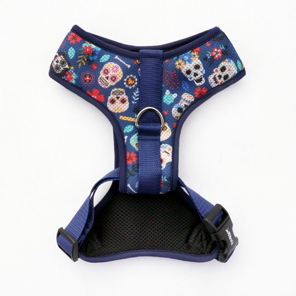 Dog Harness Día de los Muertos, Always Feeling Cool, Super Soft Psiakrew