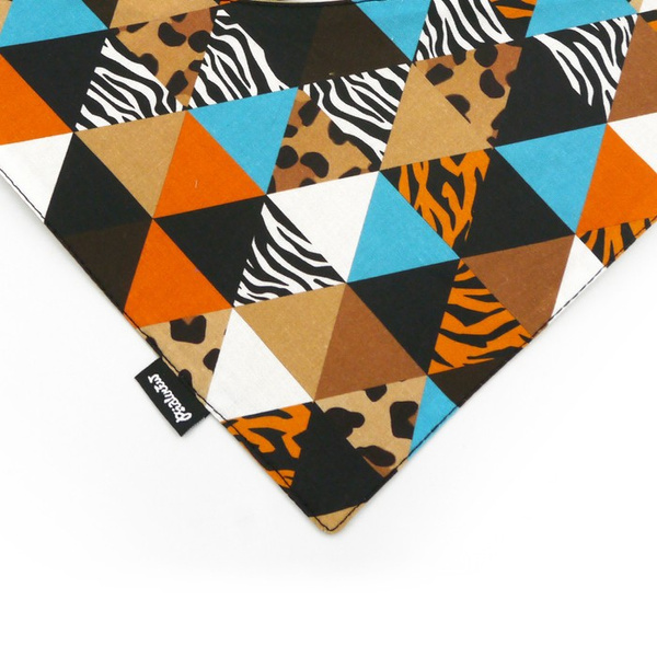 Wild Animals Psiakrew Bandana, gebundenes Taschentuch, Baumwollschal