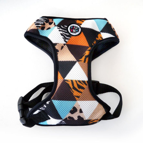 Dog Harness, Wild Animals animal print, Always Feeling Cool, Super Soft Psiakrew 