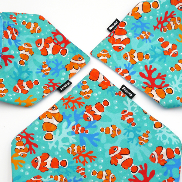 Dog Bandana Blue Lagoon Psiakrew handkerchief style to tie around your pet’s neck