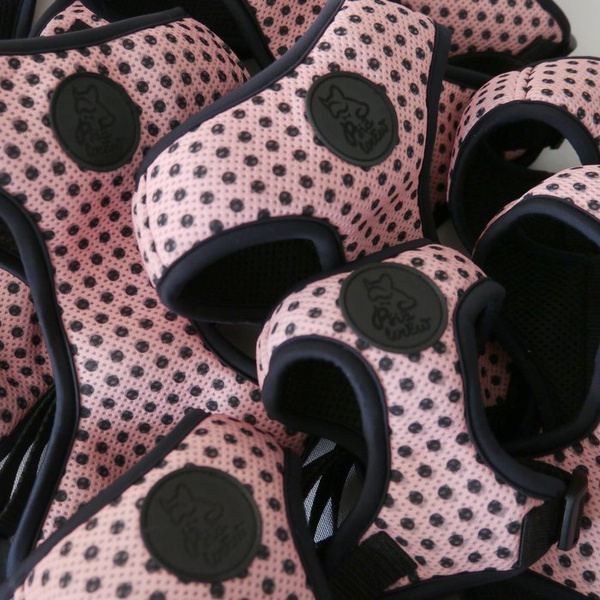 Szelki dla Psa Dotty Dots bezuciskowe Wygodne Ultramiękkie Psiakrew