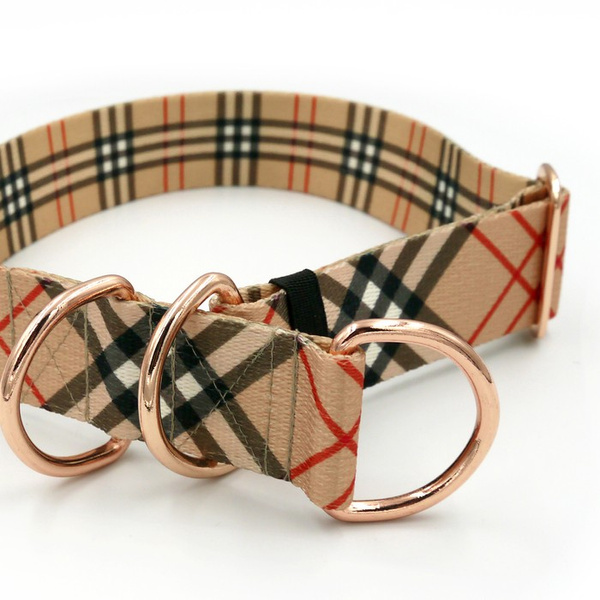 Half-choke collar Dogberry, 4 cm wide, medium and big dogs, black extras