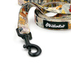 Walking leash for Dog Forest Treasures Psiakrew, width 2 cm, black snap hook 6 cm