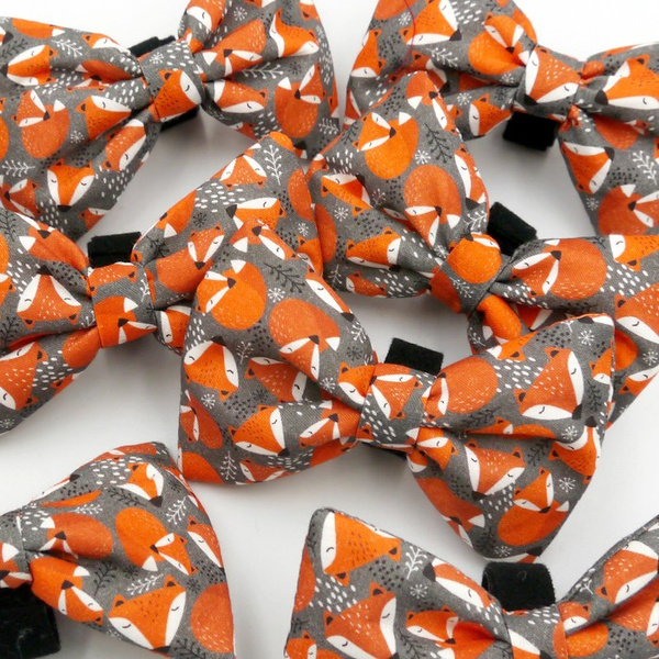 Dog Bow Tie Cat Pet- Foxy Lady, Psiakrew