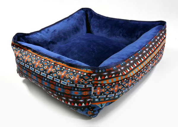 Rozbieralne Legowisko dla Psa Sorry Winnetou, Posłanie dla Pupila, indiański wzór, Psiakrew Design