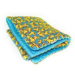 Premium Mat Plaid Blanket for the dog Ducky Duck Psiakrew Design