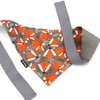 Foxy Lady Psiakrew Bandana, gebundenes Taschentuch, Baumwollschal