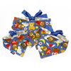 Teddy Bear Psiakrew Bandana, gebundenes Taschentuch, Baumwollschal